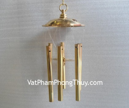 Chuông gió đồng 1 tầng 6 ống lớn FD161